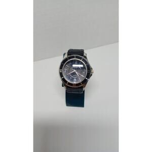 Embassy Women's Black Silicone Band Watch